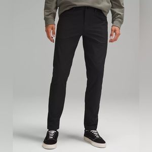 Lululemon men’s ABC Slim-Fit 5 Pocket Pant 32" Warpstreme black
